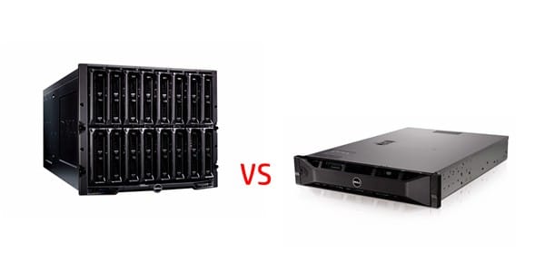 Blade server vs Rack server