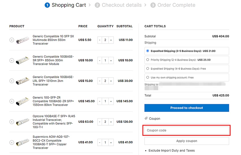 how to using coupon code guide